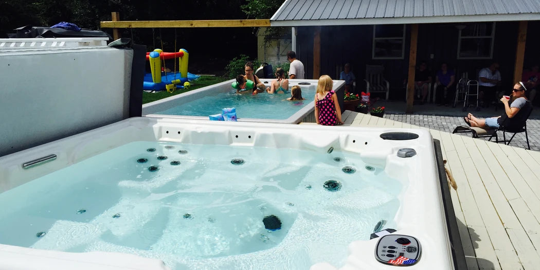 Vitality Saltwater Hot Tub – Medium